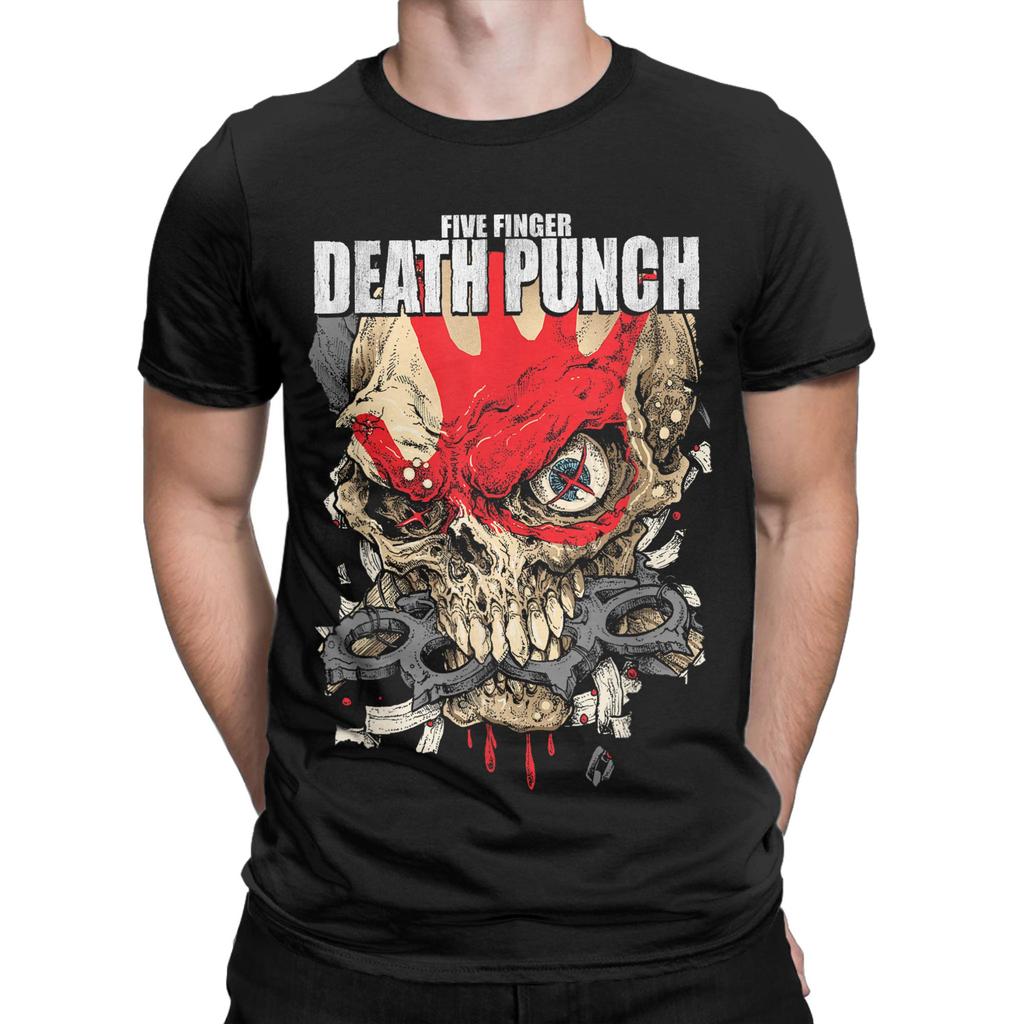 Mens TShirts 5FDP Exploded Warhead Fashion Cotton Tee Shirt Short Sleeve  T Shirt Round Neck Clothes Plus Size