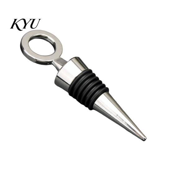 Home Bar Essentials Decorative Wine Bottle Stoppers, Reusable Alloy Corks, Secure Seal Sealing Cork for Party Stopper Red Preservation In Kitchen