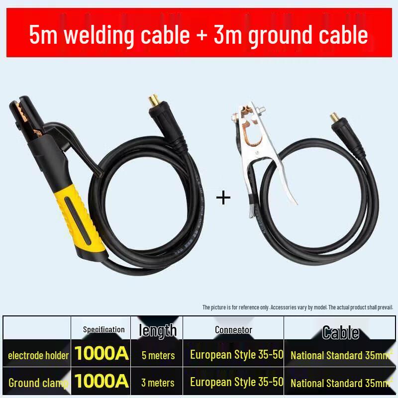 

YunDuo 1000A Welding Cable Kit
