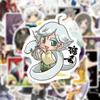 50ks Japonské Manga Girl's Fate Stickers Samolepky na zavazadla Vtuber Samolepky na hrnky Samolepky na dekorace na notebook