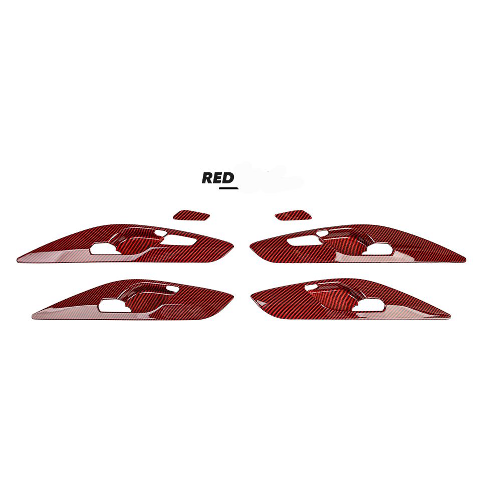 4PCS For Hyundai I30/ I30N 2017-2025 Left-hand Drive Interior Accessories Auto Interior Mouldings Inner Door Handle Cover Trim