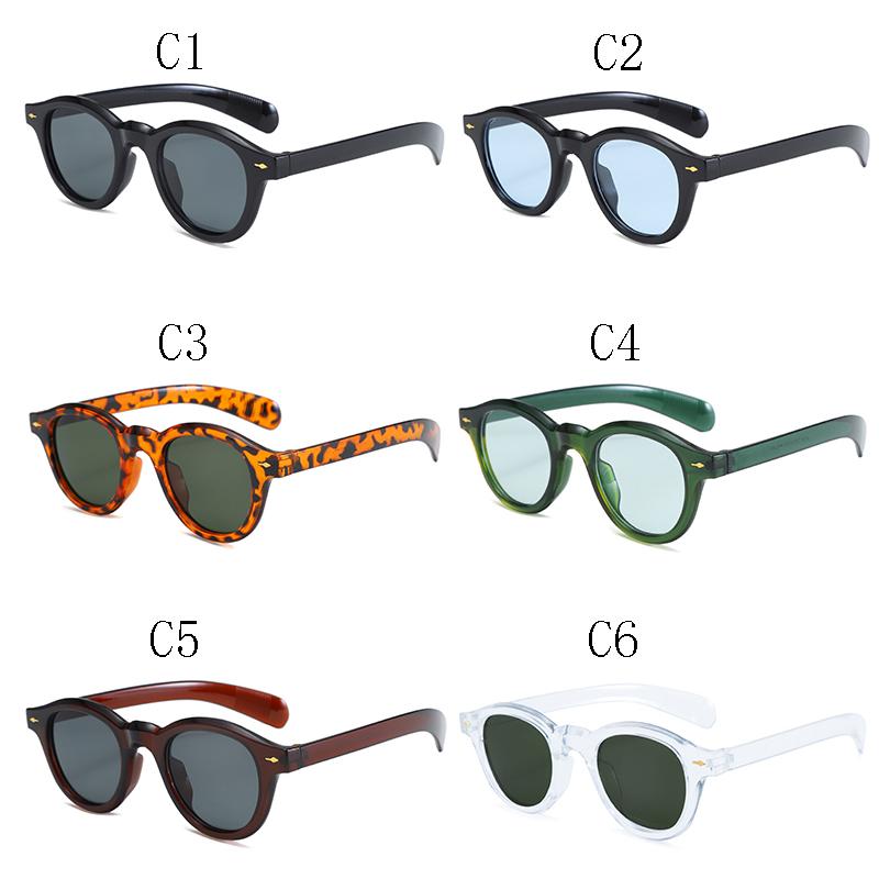 Vintage Classic Round Sunglasses Women Men Vintage Fashion Brand Designer Sun Glasses Outdoor Travel Lady Man Eyewear UV400