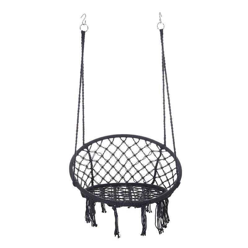Handmade Macrame Tassel Double Hammock Chair