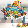 Large Multi-Functional Children's Building Blocks Table Educational Assembly Toy Study Desk for Boys And Girls Big Granular
