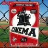 Vintage Movie Tin Sign 2D Aluminum Art Man Cave Bar Decor