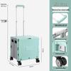 Portable Stair-Climbing Trolley: Folding Cart for Groceries, Camping, and Outdoor Use
