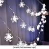 Snowflake LED String Lights