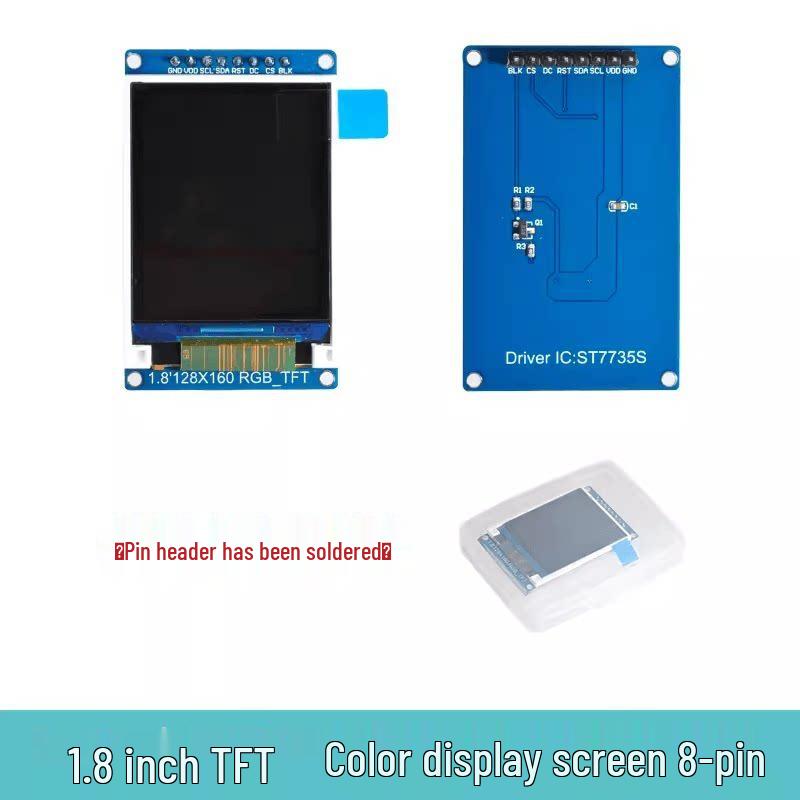 1.8" TFT IPS HD LCD Module, 128x160 SPI Display