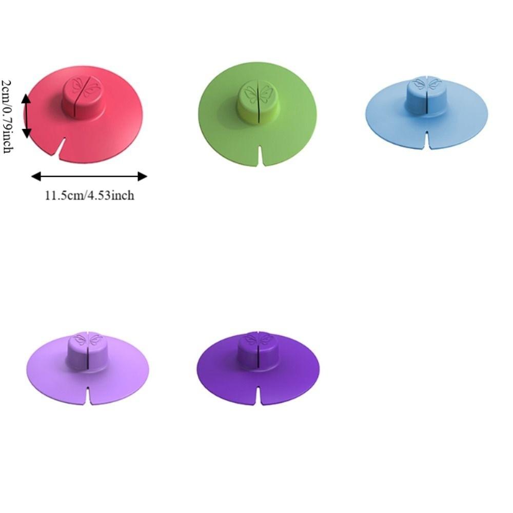 2PCS Multi-functional 2 in 1 Tea Bag Partner With Handle Silicone Tea Bag Holder Dishwasher Safe Reusable Mug Lid Office