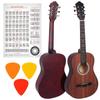 Nn Ag 34 Gitara Akustyczna 1/2 Do Nauki Gry Matowa