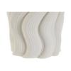 Vase moderne en grès - Home ESPRIT - Blanc - 16x16x26 cm - Multicolore - Décoration intérieure