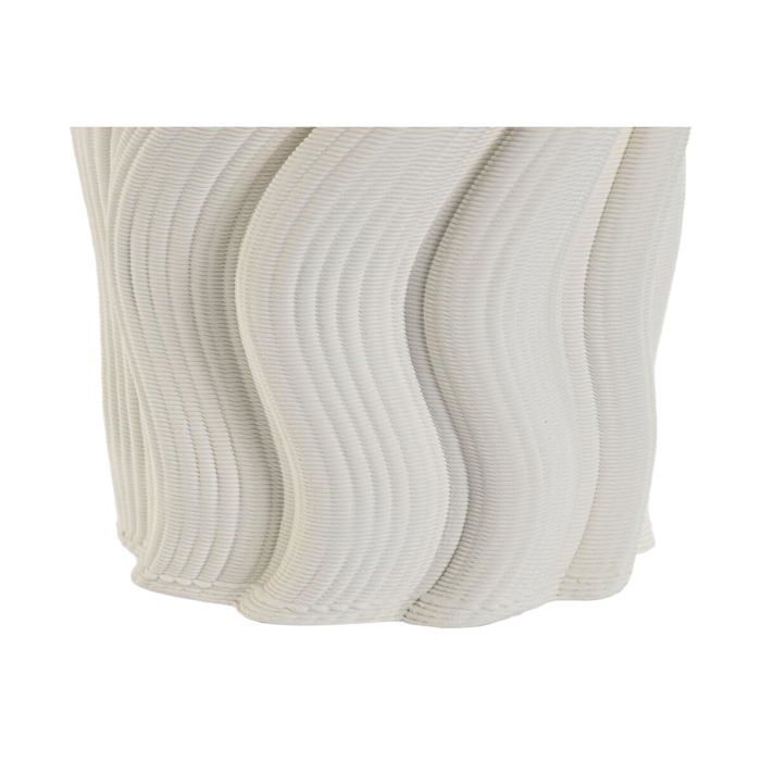 Vase moderne en grès - Home ESPRIT - Blanc - 16x16x26 cm - Multicolore - Décoration intérieure