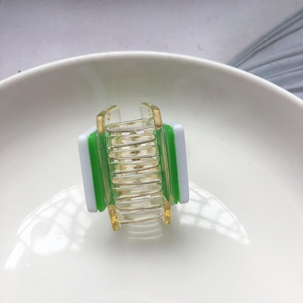 Funny Personality Resin Girls Mini Small Clip Cartoon Pattern Women Hairpin Shark Clip Mahjong Hair Claw Chinese Style Barrette