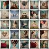 New Elegant Lady Lovely Girl Shakespeare Plays Fantasy Painting Heart Free Wish Sea Cushion Cover Sofa Throw Pillow Case
