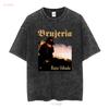 Brujeria Raza Odiada T Shirt Size XL Band Death Metal Grindcore EZLN Vintage Washed Comfortable Streetwear Breathable Stylish