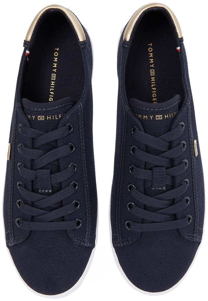 Кроссовки Tommy Hilfiger Vulc canvas trainers without laces FW0FW08647-DW6