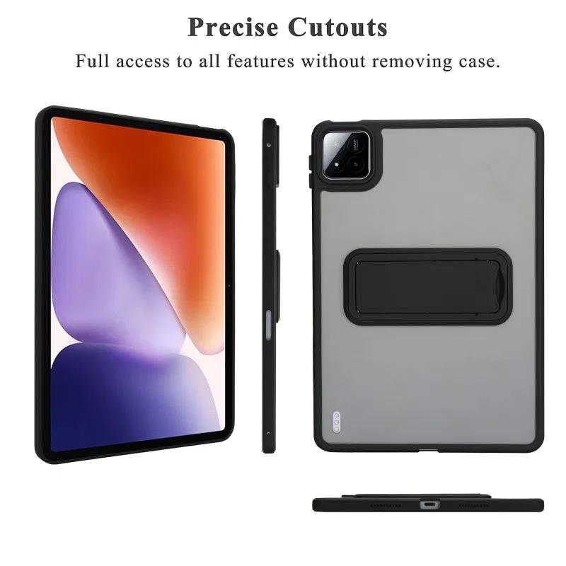 Slim TPU + PC Hybrid For Poco Pad X1 11.2 " / POCO M1 12.1 Inch Case with Foldable Kickstand Tablet Shockproof Protective Cover