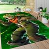 Dinosaur Adventure Gear Carpet Rug Soft Washable Antislip Home Living Room Sofa Mats Personalized Christmas Rug