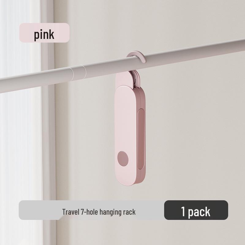 

Portable Foldable Multi-Hole Clothes Hanger for Travel and Business Trips
