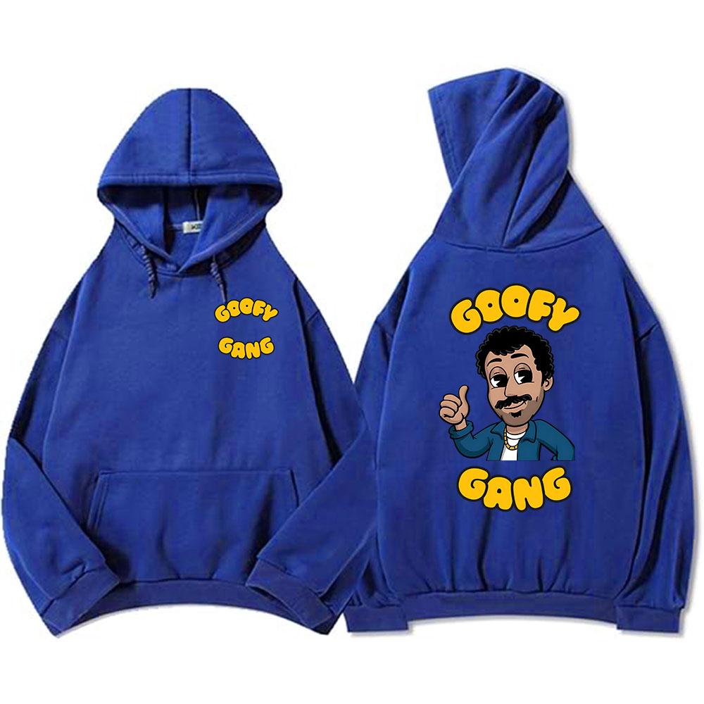

Goofy Gang Hoodie Morgan Jay Cartoon Graphic Sweatshirts Hooded Long Sleeve Male Pullovers Pocket Fleece Casual Men Hoodies Tops S