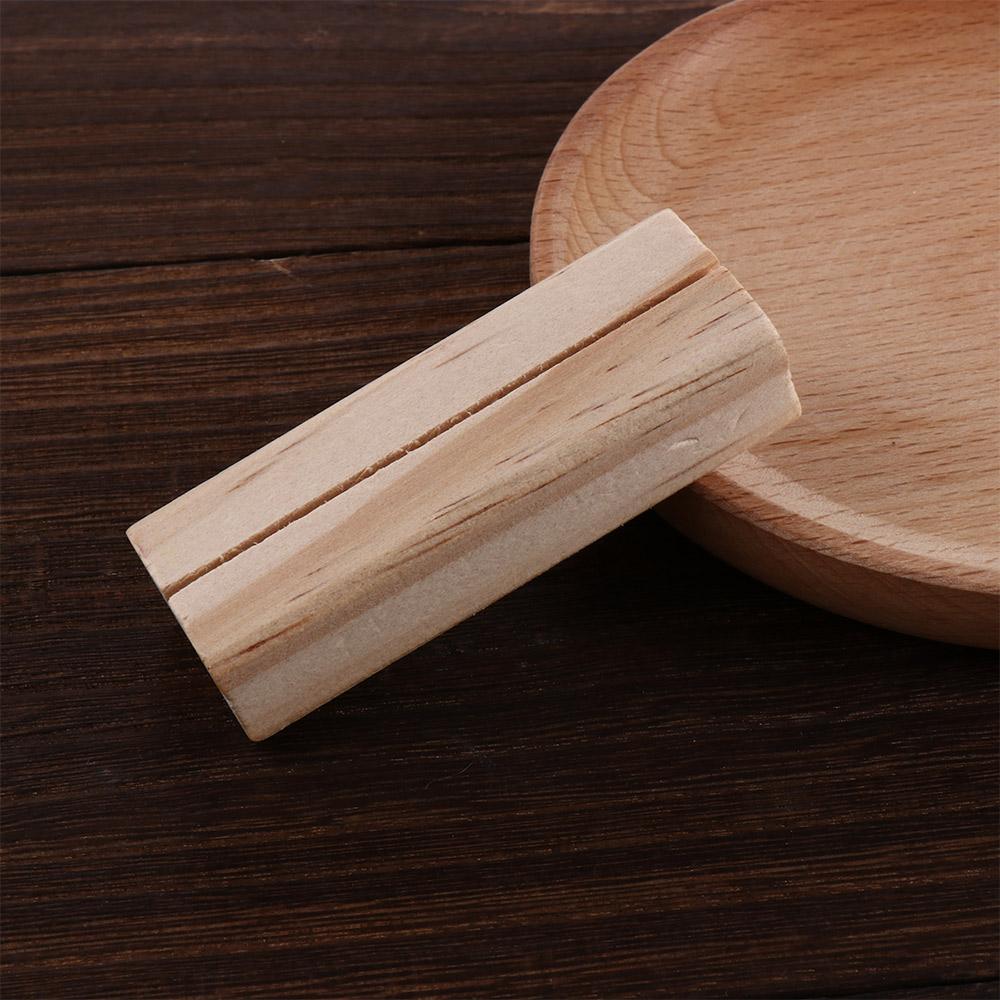 Party Elegantes Holzschild Tisch nummernständer Dekoration Notizhalter Platzkartenhalter