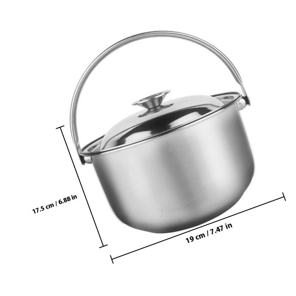 

Stainless Steel Soup 20L Large Capacity Lidded Stockpot For Home Kitchen Restaurant Multi-Functional Cooking Pot Stew Pot