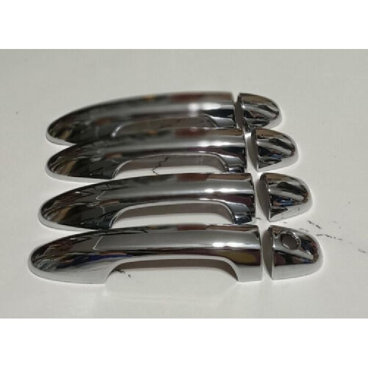 External Side Door Handle Cover Trim for 2013-2018 RAV4 Chrome Trims ABS 8PCS