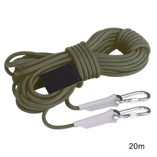 8mm 10/15/20m Venkovní Horolezecké Horské Přežití Bezpečnostní Záchranné Lano Šňůra