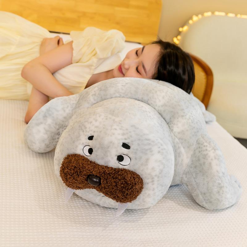 New Simulation Seal Plush Toy Healing Doll Accompanying Doll Zoo Aquarium Rag Doll