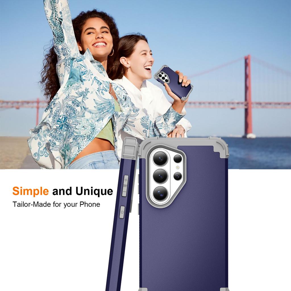 For Samsung Galaxy S26 Ultra Case Shockproof PC + TPU Phone Back Cover