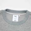 PUMA Women's Grey Crew Neck Long Sleeve Sweatshirt