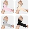 Fixed Spandex Sport Wrist Guard Wrist Sprain Tendonitis With Fastener Tape Wristband Ultra Thin Joint Brace Badminton Basketball