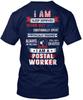 Postal Worker Ition T-Shirt Made In the USA Size S To 5XL