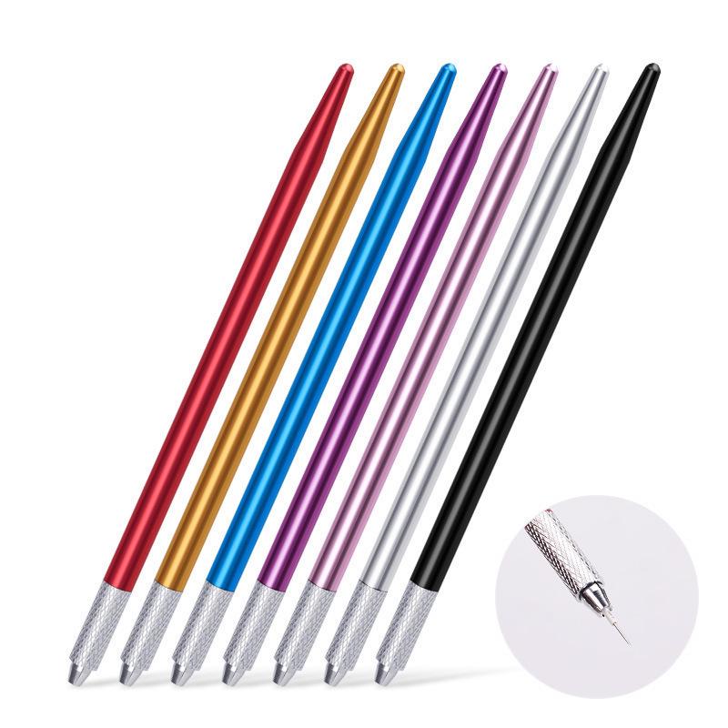Korean Style No. 7 Single Head Metal Eyebrow Tattooing Pen