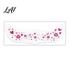 Party Tattoo Stickers Waterproof Temporary Sticker for Face Women Girls Face Easy Apply Decal Decorative Fake Valentine's Day Wedding Parties