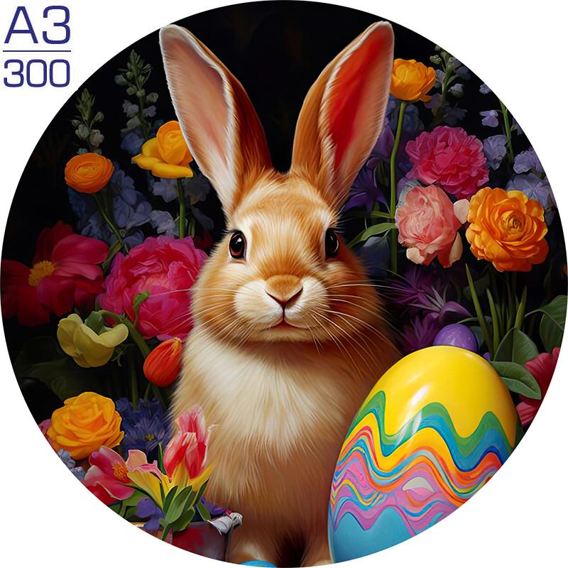 Animal Jigsaw Puzzles 300Pcs Wooden For Adults Kids Birthday Gifts Unique Dog Puzzle 3D Family Games Toys A3,A4,A5 Size