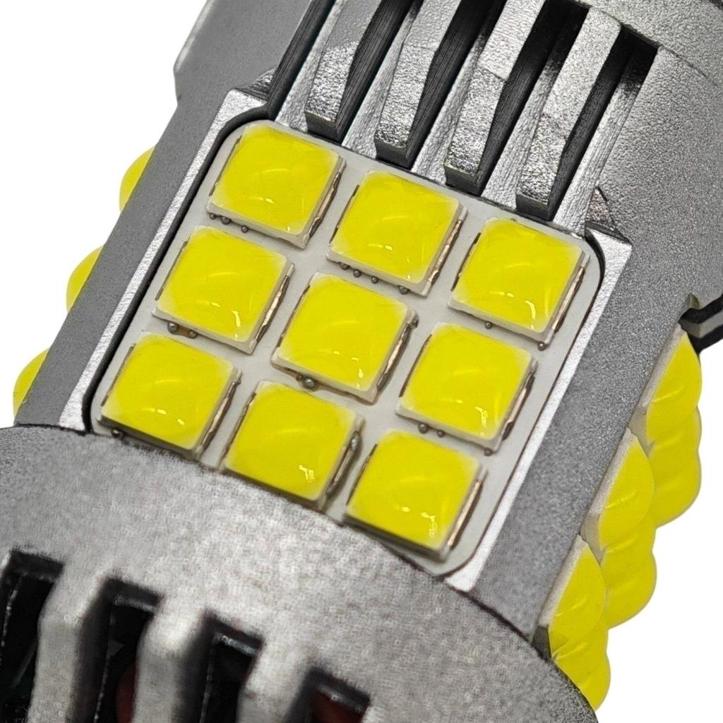 2 szt W21W LED 7440 żarówka 12-24V bez błędu 2200lm biała mocne światło