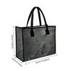 Cracked Pattern Large Tote Bag for Daily Shopping Commute Versatile Casual Durable Handbag