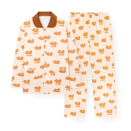 

[ORCITE] Topi Camille Long Sleeve Pajama Set G028 [Shipped from Korea] 100% Authentic M