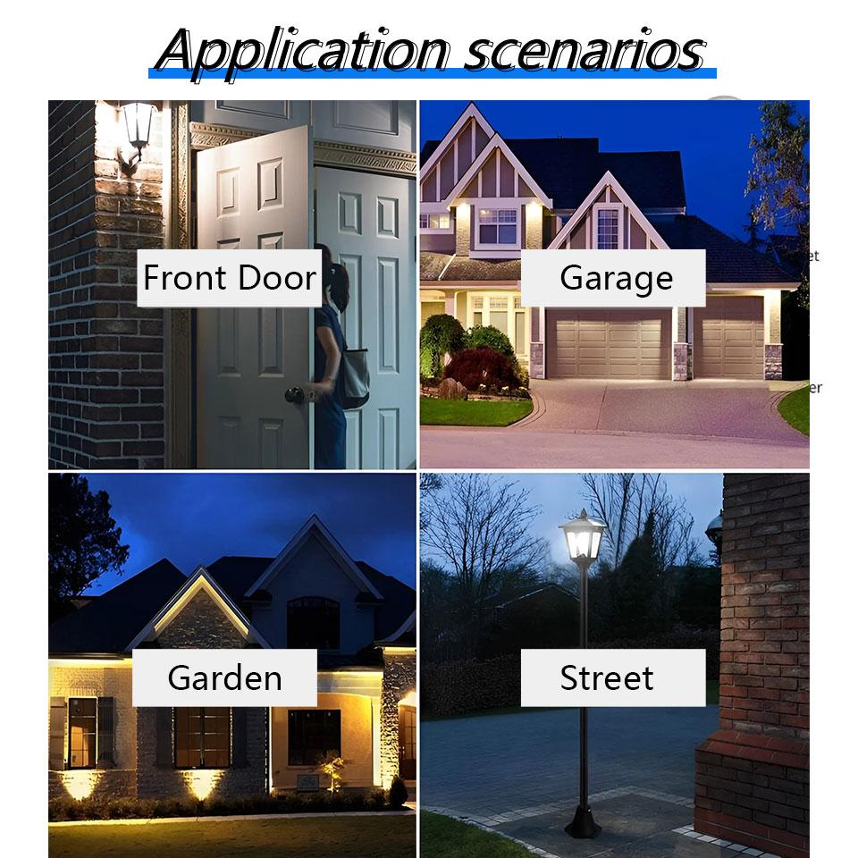 E27 LED Bulb PIR Motion Sensor 110V 220V 12W 15W 18W Dusk Dawn LED Light Lamps Spotlights Night Light For Home Stair Hallway