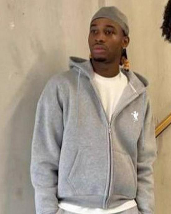 Pánská trendy podzimní ležérní mikina s kapucí a zipem, sada bund