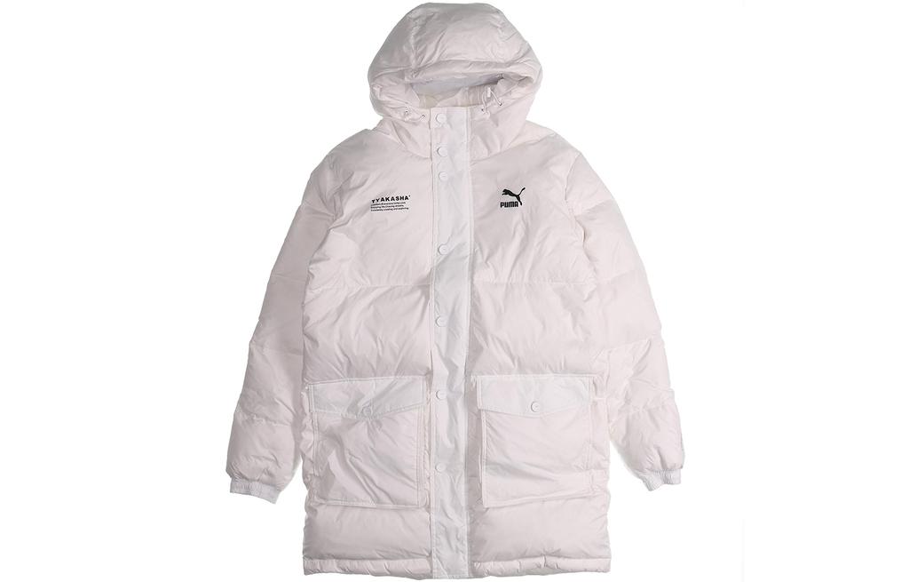 PUMA X TYAKASHA Down Jackets Unisex White Hooded Moderate Other 595561-02