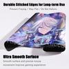 New Pretty Genshin Impact Furina Pattern Anime Mouse Pads Game Office Nonslip Desk Mats Mechanical Keyboard Laptop Rubber Carpet