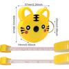 Plastic Telescopic Ruler Automatic Telescopic Tape Measure Body Measuring Tape  Tiger