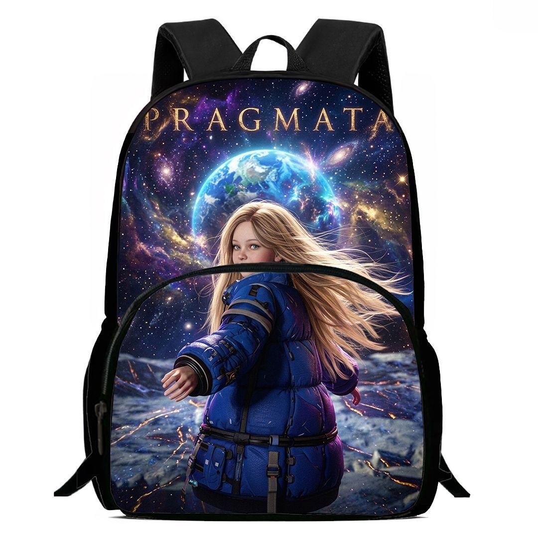 Lightweight PRAGMATA Diana Bag, Multi-purpose Casual Backpack for Teens