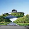 High Definition Panoramic Rearview Mirror, Anti Glare 360 ° Wide-angle Reversing Observation Mirror, Driving Safety Interior Acc
