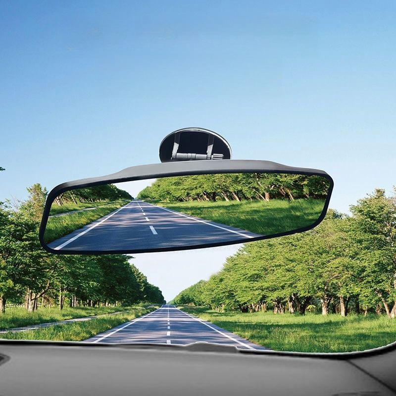High Definition Panoramic Rearview Mirror, Anti Glare 360 ° Wide-angle Reversing Observation Mirror, Driving Safety Interior Acc