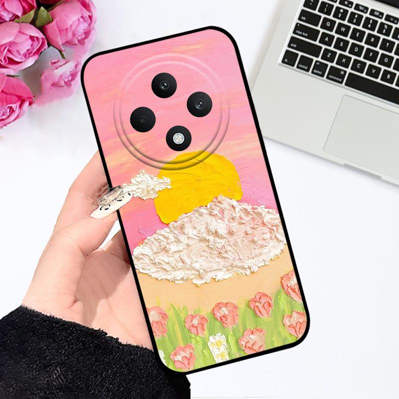 For Oppo F27 Pro+ Case F 27 Pro Plus 5G Soft Silicone TPU Phone Back Cover For OPPO F27 Pro Fashion Color Painted Bumper Cases