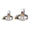 25pcs Stainless Steel Hose Pipe Clamps 10mm-70mm Cross German Hose Clamp Clips for Air Hose Water Pipe Fuel Hose 5 Sizes