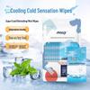 Cooling Wet Wipes - Portable 40-Pack for Instant Refreshment